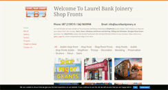 Desktop Screenshot of laurelbankjoinery.ie
